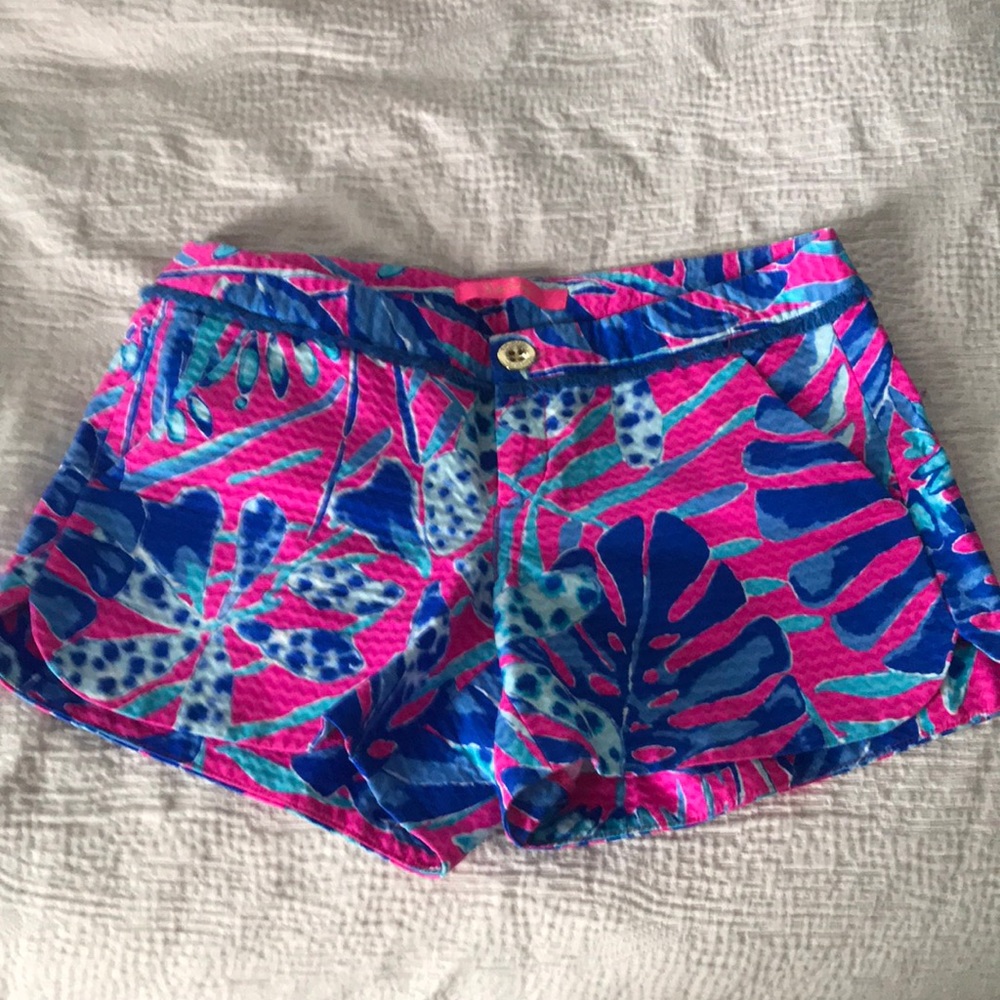 Lilly Pulitzer Adie shorts Bougainvillea 00